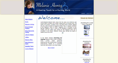 Desktop Screenshot of melaniehemry.com